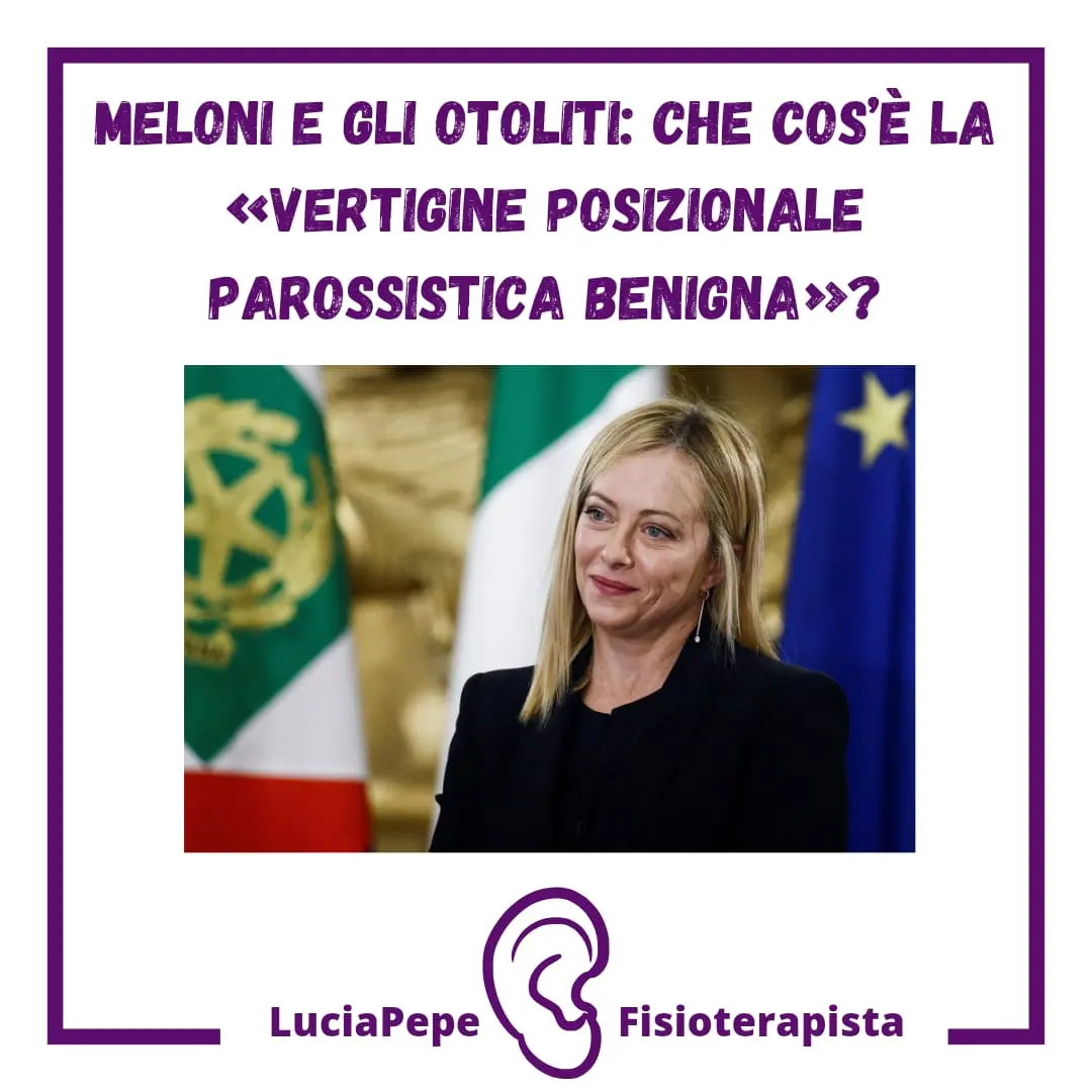 Giorgia Meloni e gli Otoliti