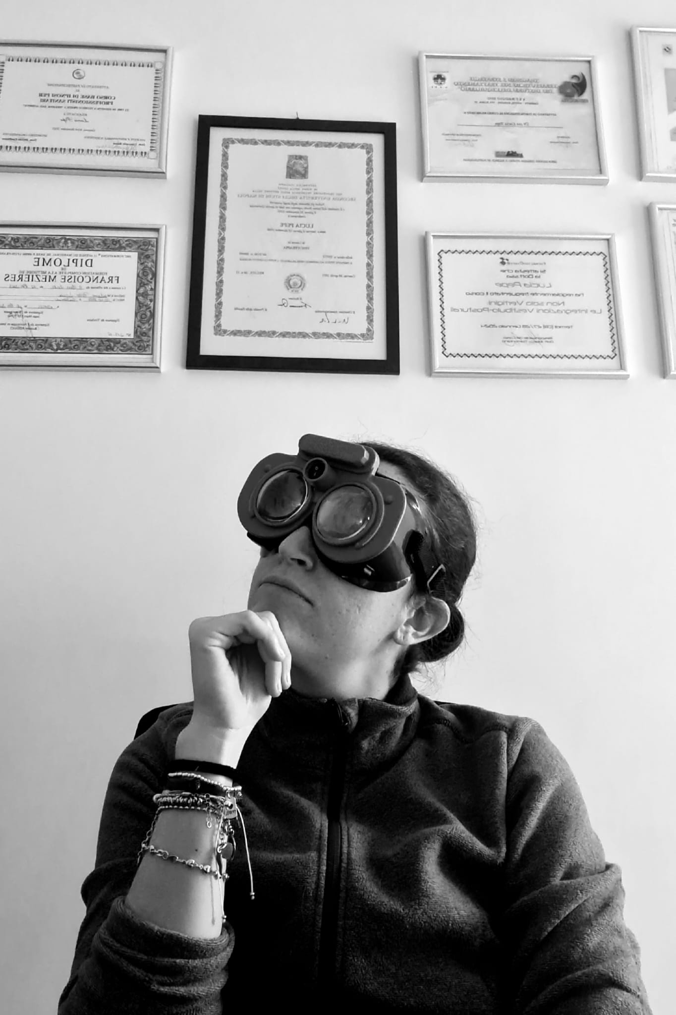 Gli occhiali di Frenzel e le vertigini