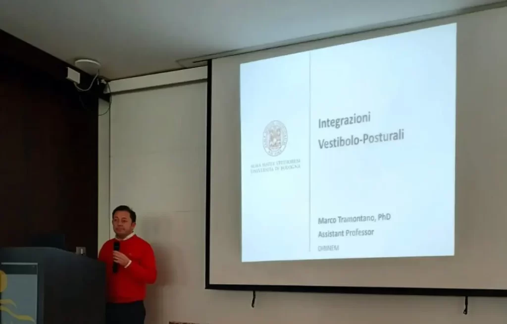 "Integrazioni vestibolo-posturali": Prof. Marco Tramontano